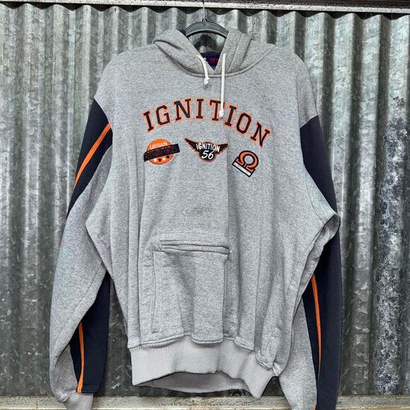Vintage y2k embroidered ignition hoodie sweatshirt - Picture 3 of 5
